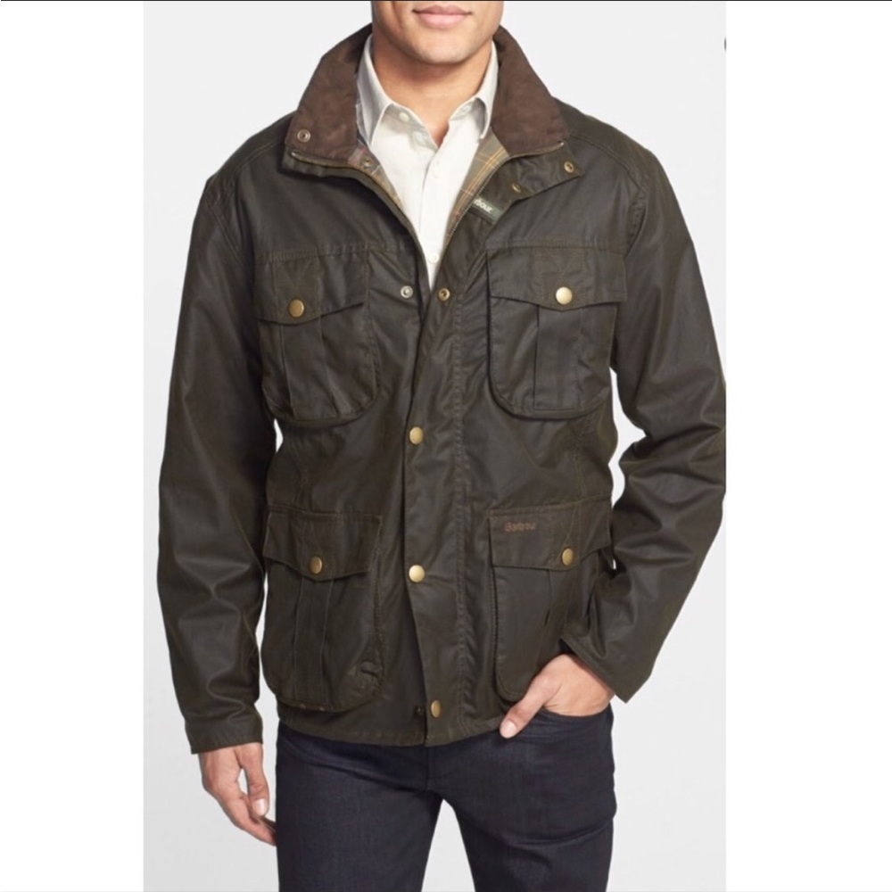Men’s Barbour Utility Wax Field Jacket